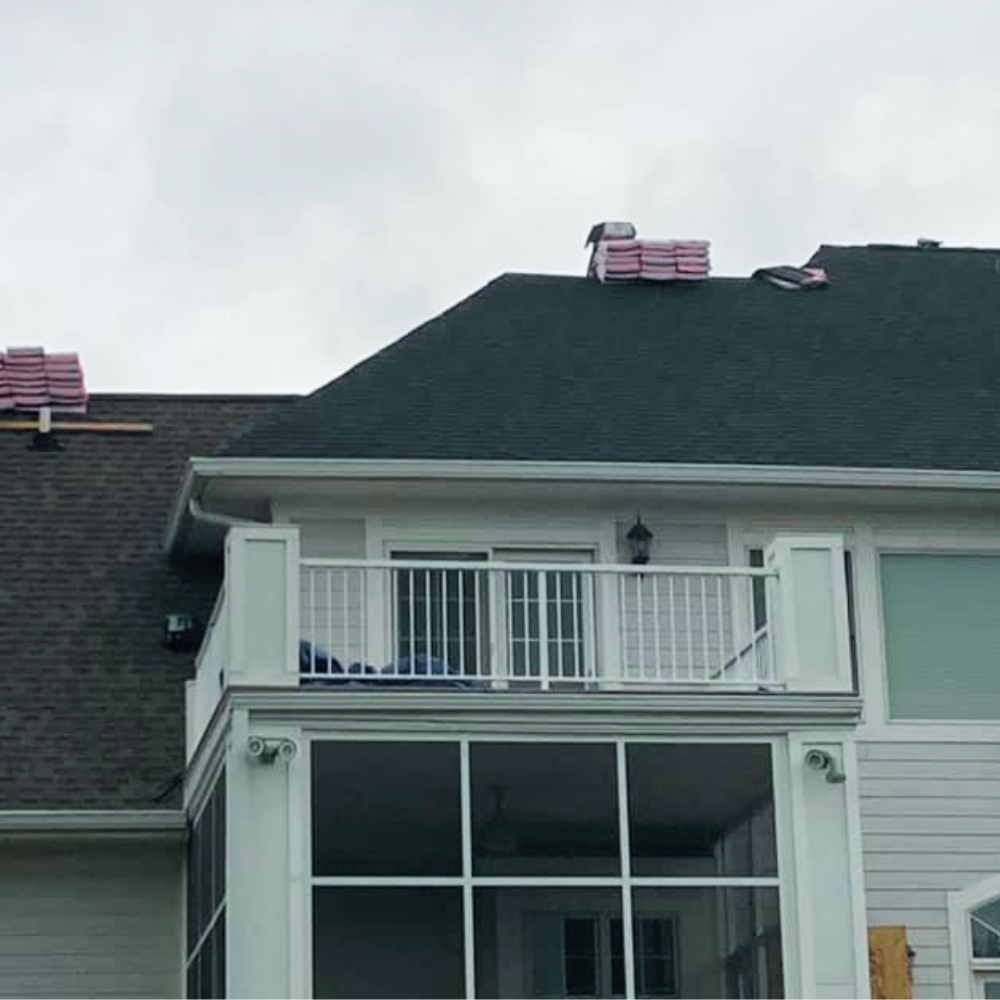 elite roofing roof replacement after hail storm johnston iowa